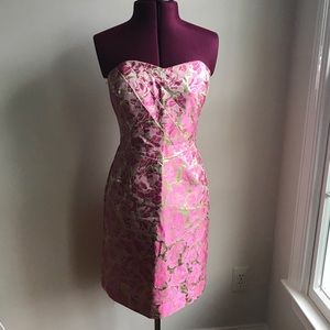 Brocade Lilly Pulitzer cocktail dress